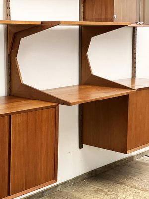 Mid-Century Modern Royal System Wall Unit by Poul Cadovius for Cado, Denmark, 1950s-DOY-1793104