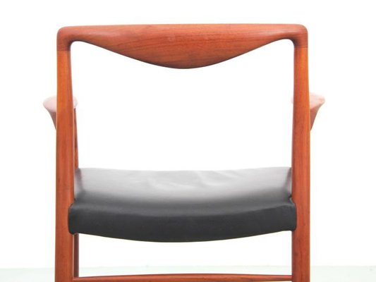 Mid-Century Modern Scandinavian Armchair in Teak attributed to Kai Lyngfeldt-Larsen, 1960s-PI-1792669