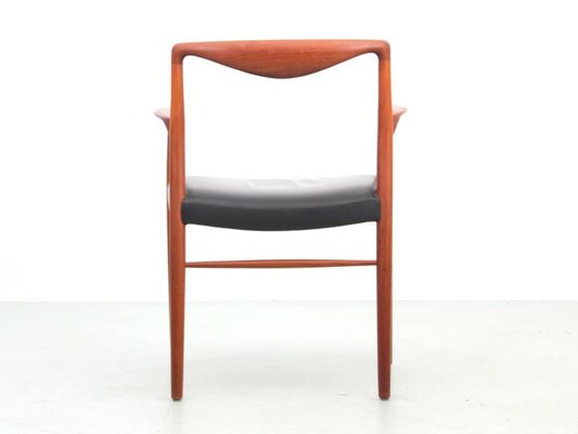 Mid-Century Modern Scandinavian Armchair in Teak attributed to Kai Lyngfeldt-Larsen, 1960s-PI-1792669