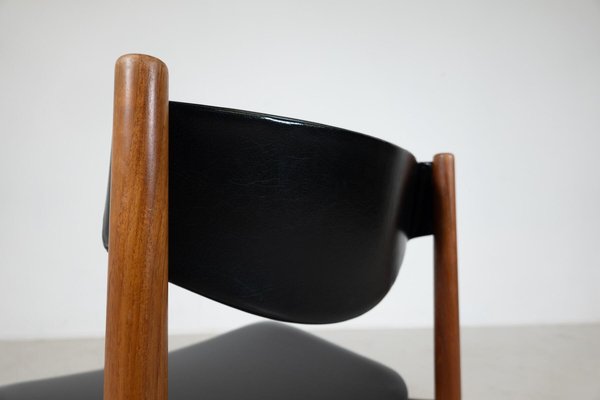 Mid-Century Modern Scandinavian Chairs, 1960s, Set of 6-FGA-1783037