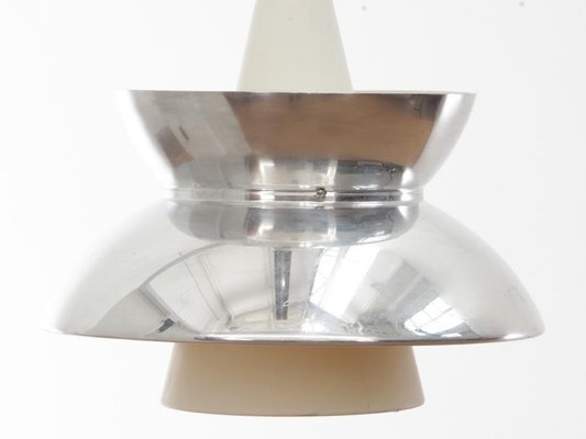 Mid-Century Modern Scandinavian Chrome Doo-Wop Pendant Lamp from Louis Poulsen-PI-731782