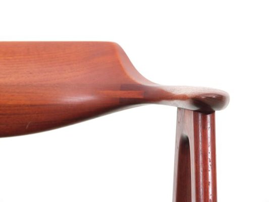 Mid-Century Modern Scandinavian Teak Armchair attributed to Erik Kirkegaard, 1950s-PI-1792672