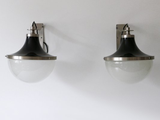 Mid-Century Modern Sconces by Sergio Mazza for Artemide, 1960s, Set of 2-WPT-1275921