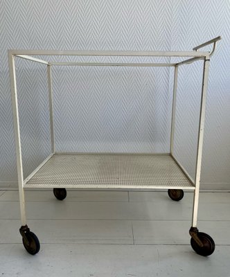 Mid-Century Modern Serving Trolley by Mathieu Matégot, 1960s-LL-1289935