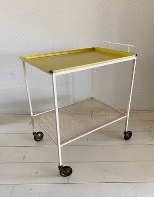 Mid-Century Modern Serving Trolley by Mathieu Matégot, 1960s-LL-1289935