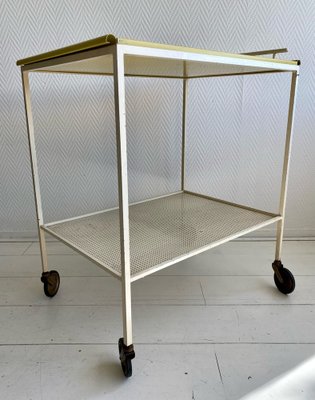 Mid-Century Modern Serving Trolley by Mathieu Matégot, 1960s-LL-1289935