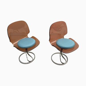 Mid-Century Modern Side Chairs, 1970, Set of 2-FGA-1216996