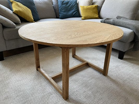 Mid-Century Modern Side Table in Oak-WSA-861933