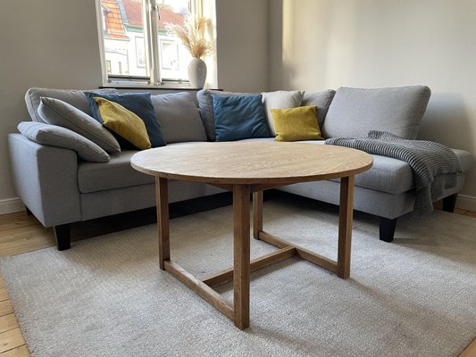 Mid-Century Modern Side Table in Oak-WSA-861933