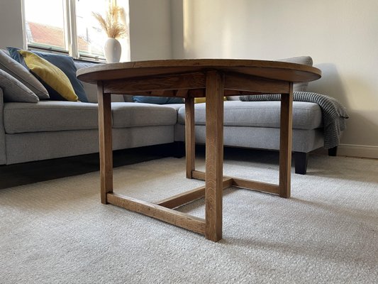 Mid-Century Modern Side Table in Oak-WSA-861933