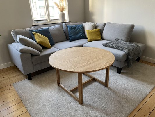 Mid-Century Modern Side Table in Oak-WSA-861933