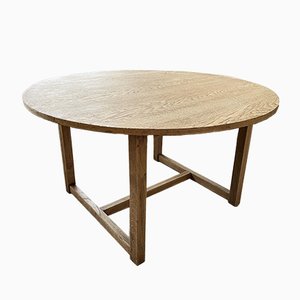 Mid-Century Modern Side Table in Oak-WSA-861933