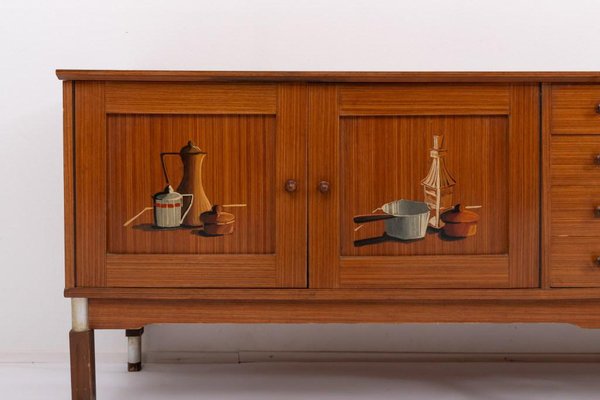 Mid-Century Modern Sideboard, Italy, 1950s-KMC-1738165