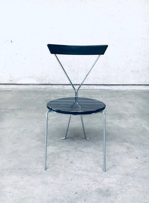 Mid-Century Modern Slender Design Chair, Italy, 1970s-RQV-937557