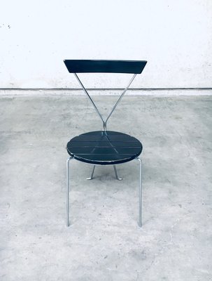 Mid-Century Modern Slender Design Chair, Italy, 1970s-RQV-937557