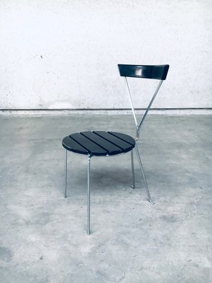 Mid-Century Modern Slender Design Chair, Italy, 1970s-RQV-937557