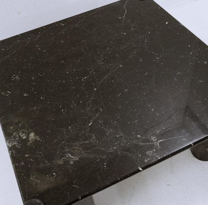 Mid-Century Modern Square Black Marble Coffee Table, 1970s-NYF-2024145