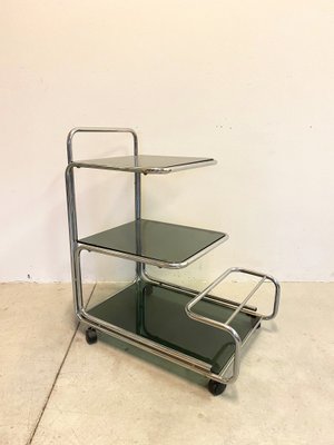 Mid-Century Modern Steel Trolley, 1970s-NPC-809567