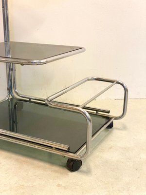 Mid-Century Modern Steel Trolley, 1970s-NPC-809567