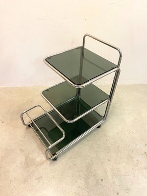 Mid-Century Modern Steel Trolley, 1970s-NPC-809567