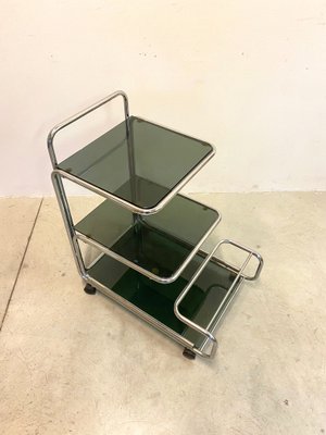 Mid-Century Modern Steel Trolley, 1970s-NPC-809567