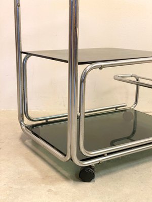 Mid-Century Modern Steel Trolley, 1970s-NPC-809567