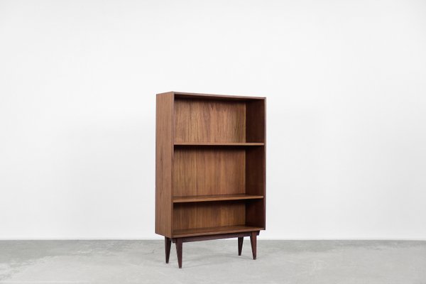 Mid-Century Modern Swedish Teak Bookcase, 1960s-ZAA-1154940