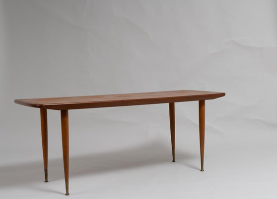 Mid-Century Modern Swedish Teak Coffee Table-MJF-1109117