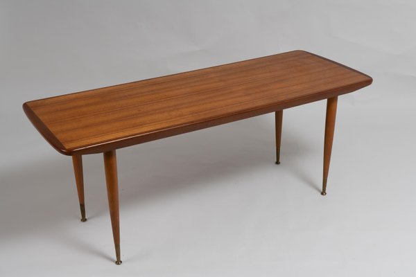 Mid-Century Modern Swedish Teak Coffee Table-MJF-1109117