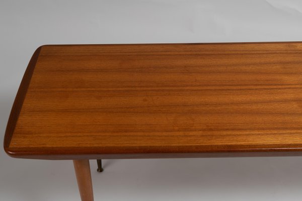 Mid-Century Modern Swedish Teak Coffee Table-MJF-1109117