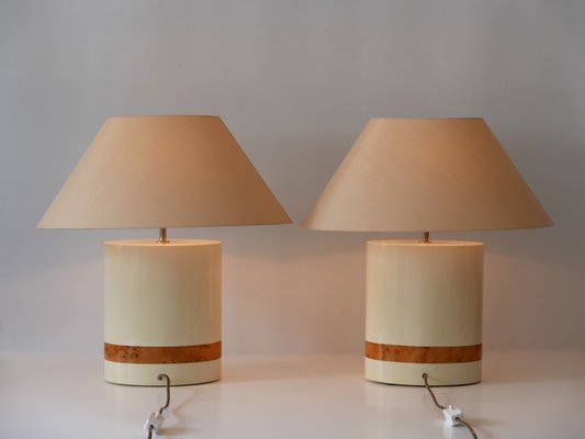 Mid-Century Modern Table Lamps by Tommaso Barbi, Italy, 1970s, Set of 2-WPT-959840