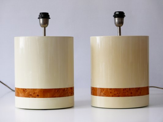 Mid-Century Modern Table Lamps by Tommaso Barbi, Italy, 1970s, Set of 2-WPT-959840