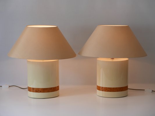 Mid-Century Modern Table Lamps by Tommaso Barbi, Italy, 1970s, Set of 2-WPT-959840