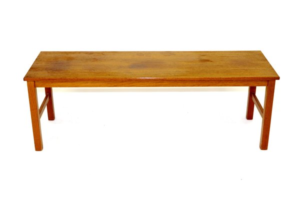 Mid-Century Modern Teak Bench, 1960s-GEK-740681