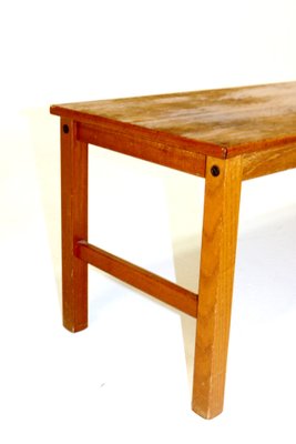 Mid-Century Modern Teak Bench, 1960s-GEK-740681