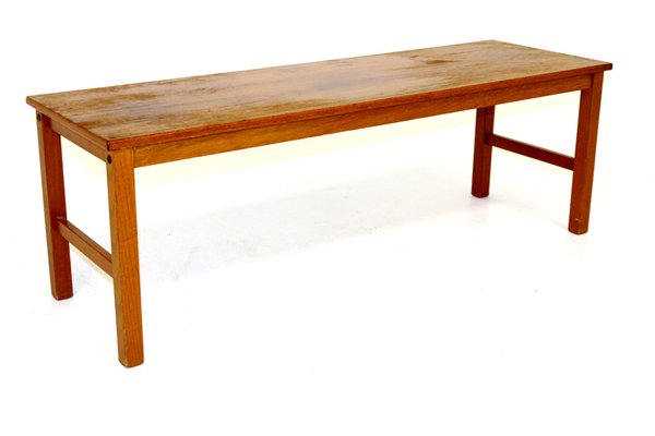 Mid-Century Modern Teak Bench, 1960s-GEK-740681