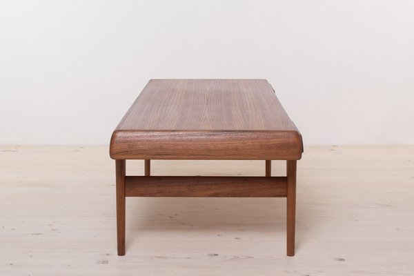 Mid-Century Modern Teak Coffee Table attributed to Johannes Andersen, 1960s-WZF-1751870