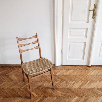 Mid-Century Modern Teak Dining Chairs from Bähre Mignon Möbel, 1960s, Set of 6-KND-1063930