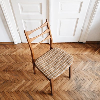 Mid-Century Modern Teak Dining Chairs from Bähre Mignon Möbel, 1960s, Set of 6-KND-1063930