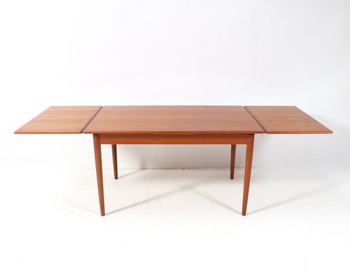 Mid-Century Modern Teak Mo. 215 Extendable Dining Room Table from Farstrup, 1960s-MY-1718207