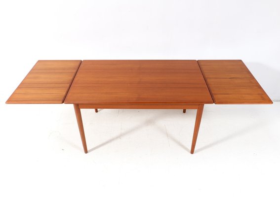 Mid-Century Modern Teak Mo. 215 Extendable Dining Room Table from Farstrup, 1960s-MY-1718207