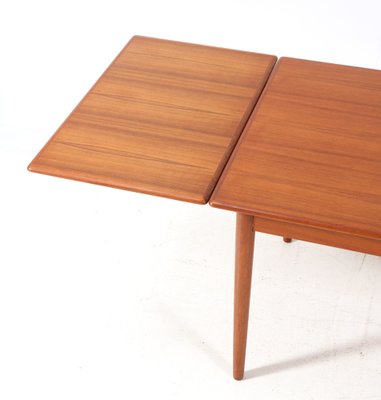 Mid-Century Modern Teak Mo. 215 Extendable Dining Room Table from Farstrup, 1960s-MY-1718207