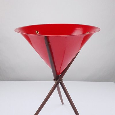 Mid-Century Modern Tripod Bowl- Planter, Denmark, 1950s-FUP-1730463