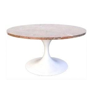 Mid-Century Modern Tulip Base Marble Coffee Table by Honsel Germany, 1960s-WPT-915062