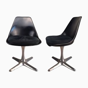 Mid-Century Modern Tulip Chairs by Maurice Burke and Eero Saarinen for Arkana, Set of 2-TCS-1156231