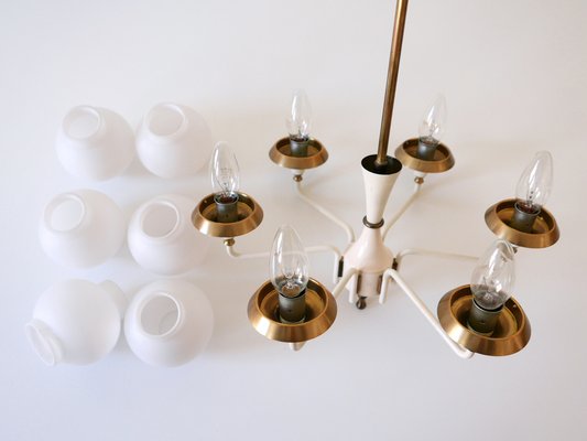 Mid-Century Modern Tulipan Pendant Lamp from Kaiser, 1950s-WPT-1152553