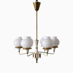 Mid-Century Modern Tulipan Pendant Lamp from Kaiser, 1950s-WPT-1152553