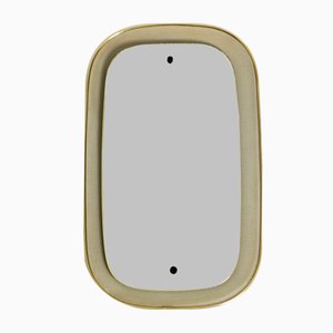 Mid-Century Modern Wall Mirror with Expanded Metal Frame, 1950s-RR-2043166