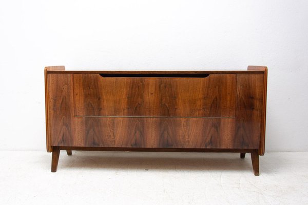 Mid-Century Modern Walnut Dressser attributed to František Jirák for Tatra, Czechoslovakia, 1960s-HXT-1419022