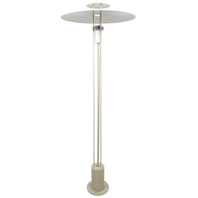 Mid-Century Modern White Steel Floor Lamp from Frandsen-RY-885217